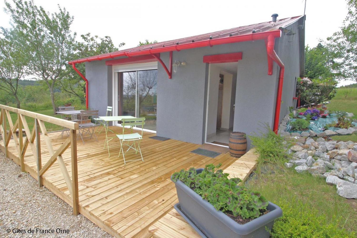 Maison d'hôtes Les Bruyères Gandelain Exterior foto