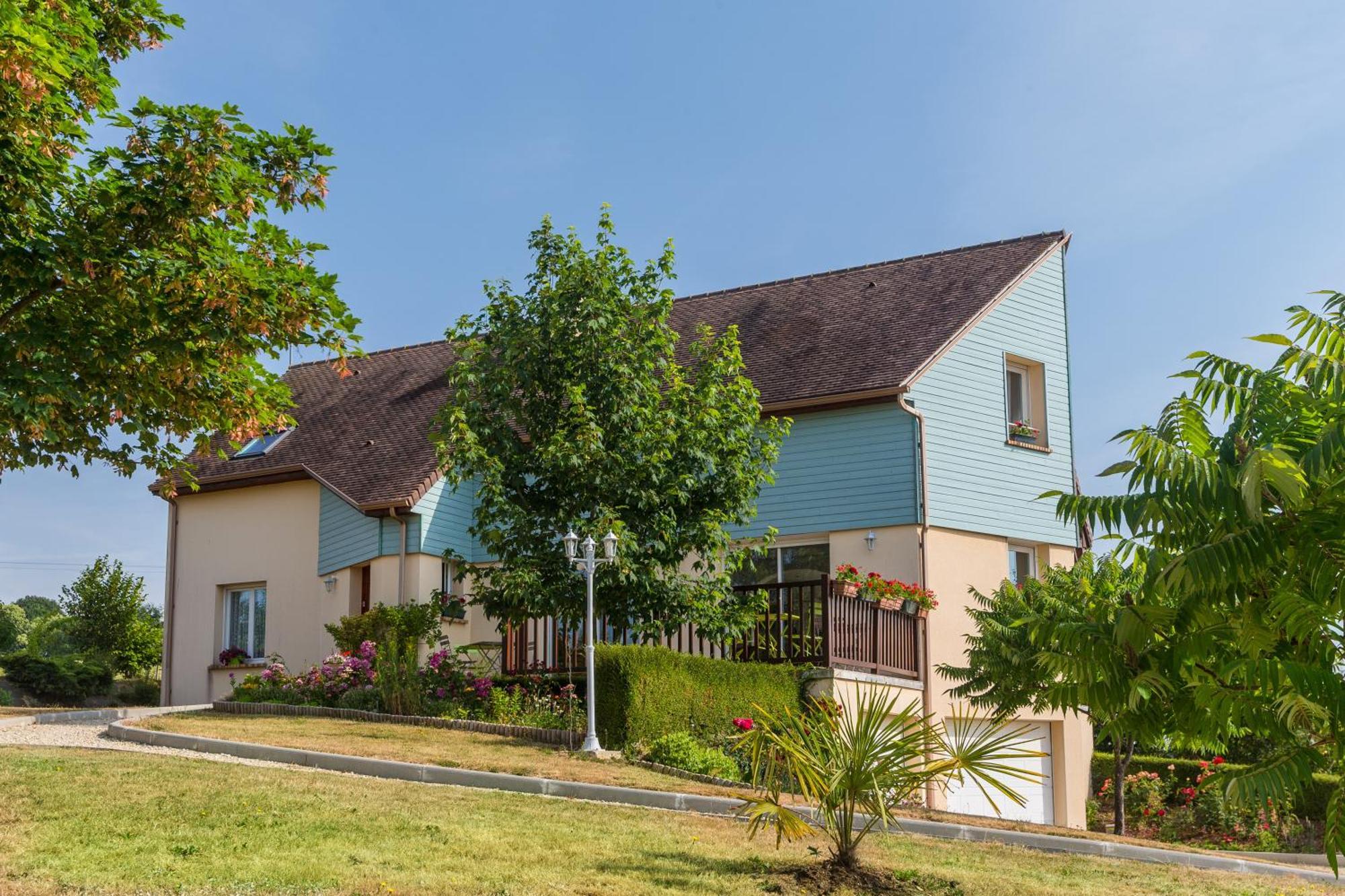 Maison d'hôtes Les Bruyères Gandelain Exterior foto