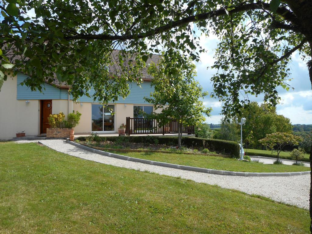 Maison d'hôtes Les Bruyères Gandelain Exterior foto